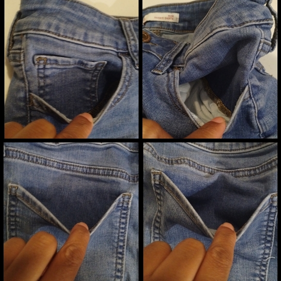 So Kohl's Low Rise Favorite Shortie Demin Shorts size girl 7 - Picture 7 of 15